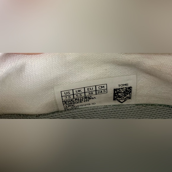 Toms Women’s Sneakers Size 7-1/2 - Picture 12 of 12